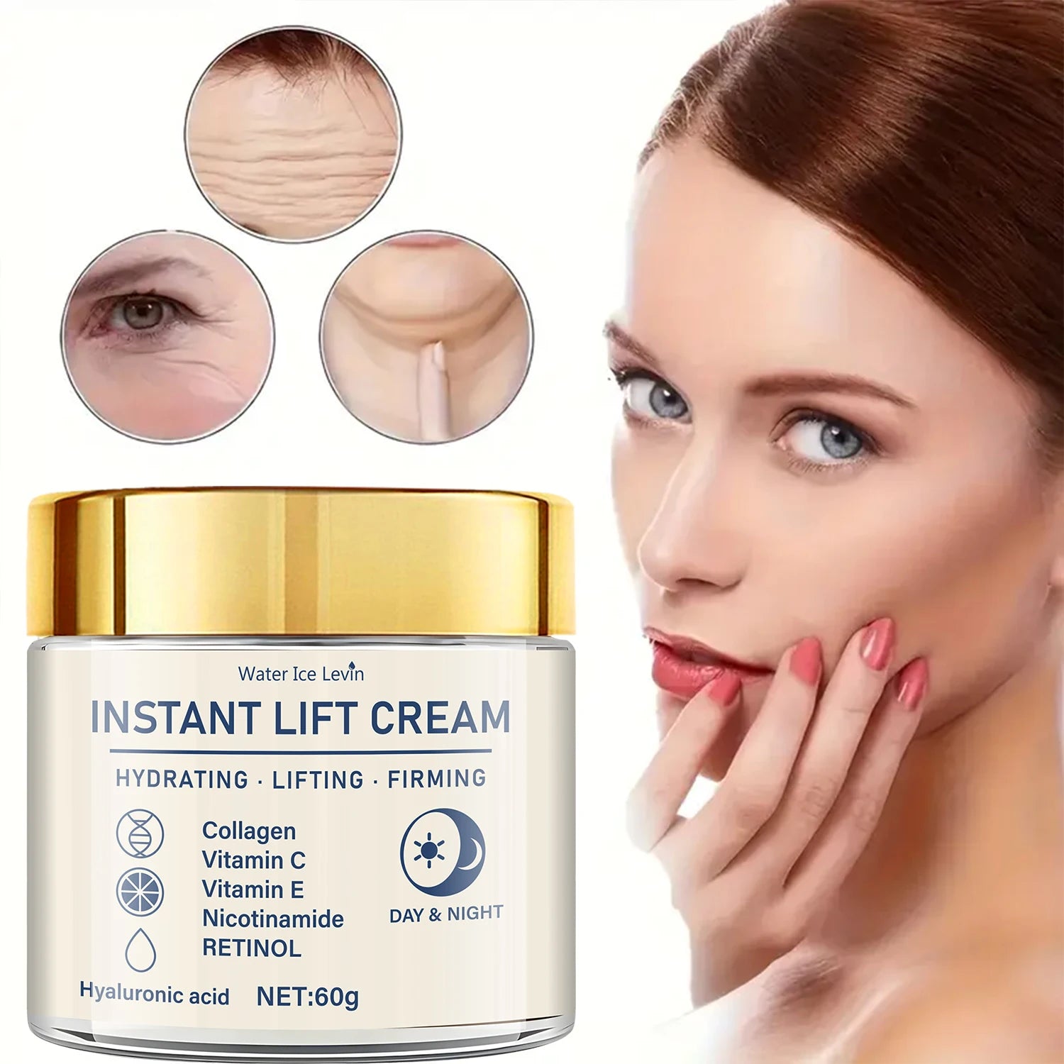 Crema Facial "Instant Lift": Piel Firme, Hidratada y Radiante al Instante